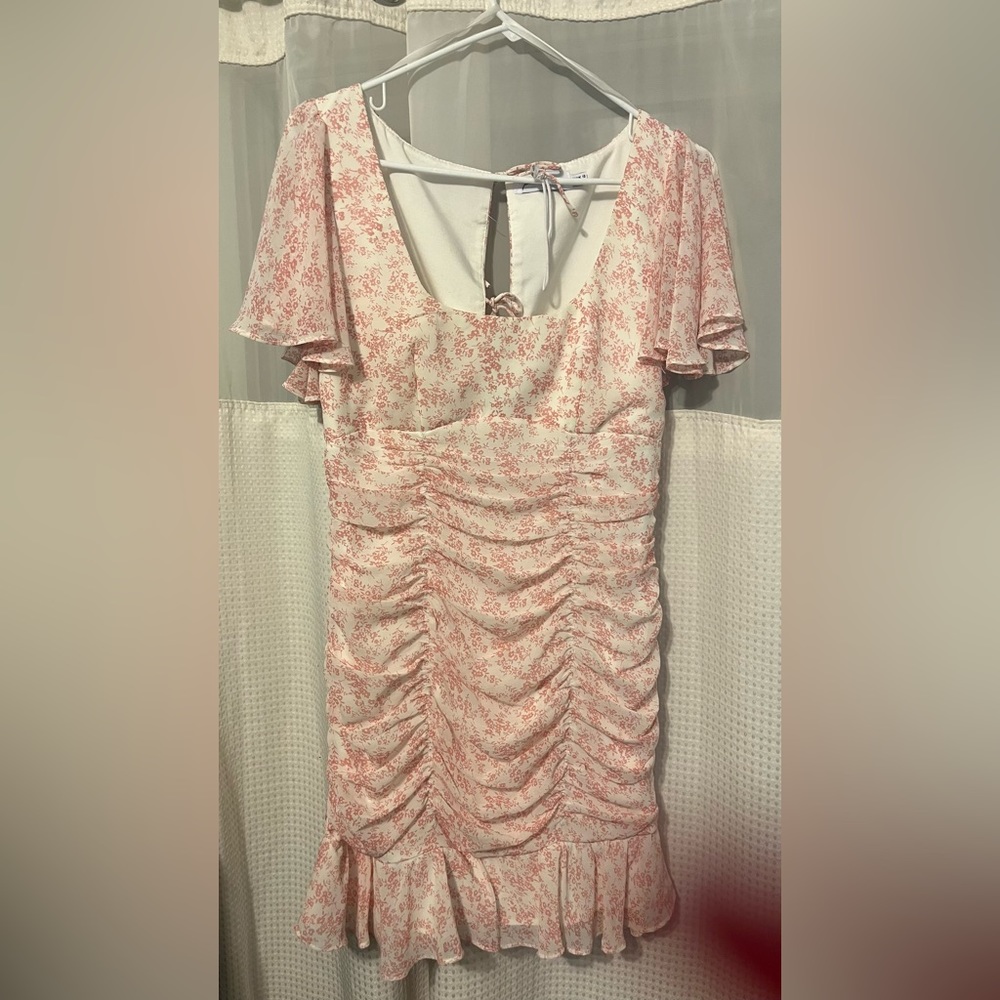 SZ 6 PETAL+PUP FLORAL DRESS
